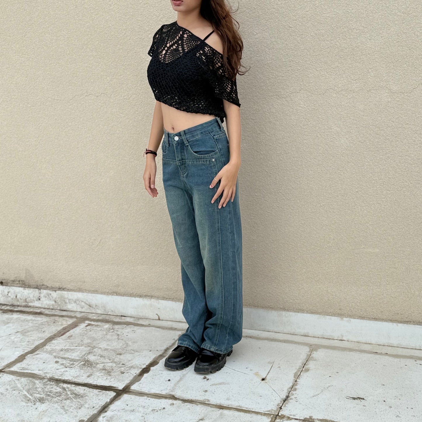 BLACK CAMISOLE TOP IS AVAILABLE IN SIZE SMALL